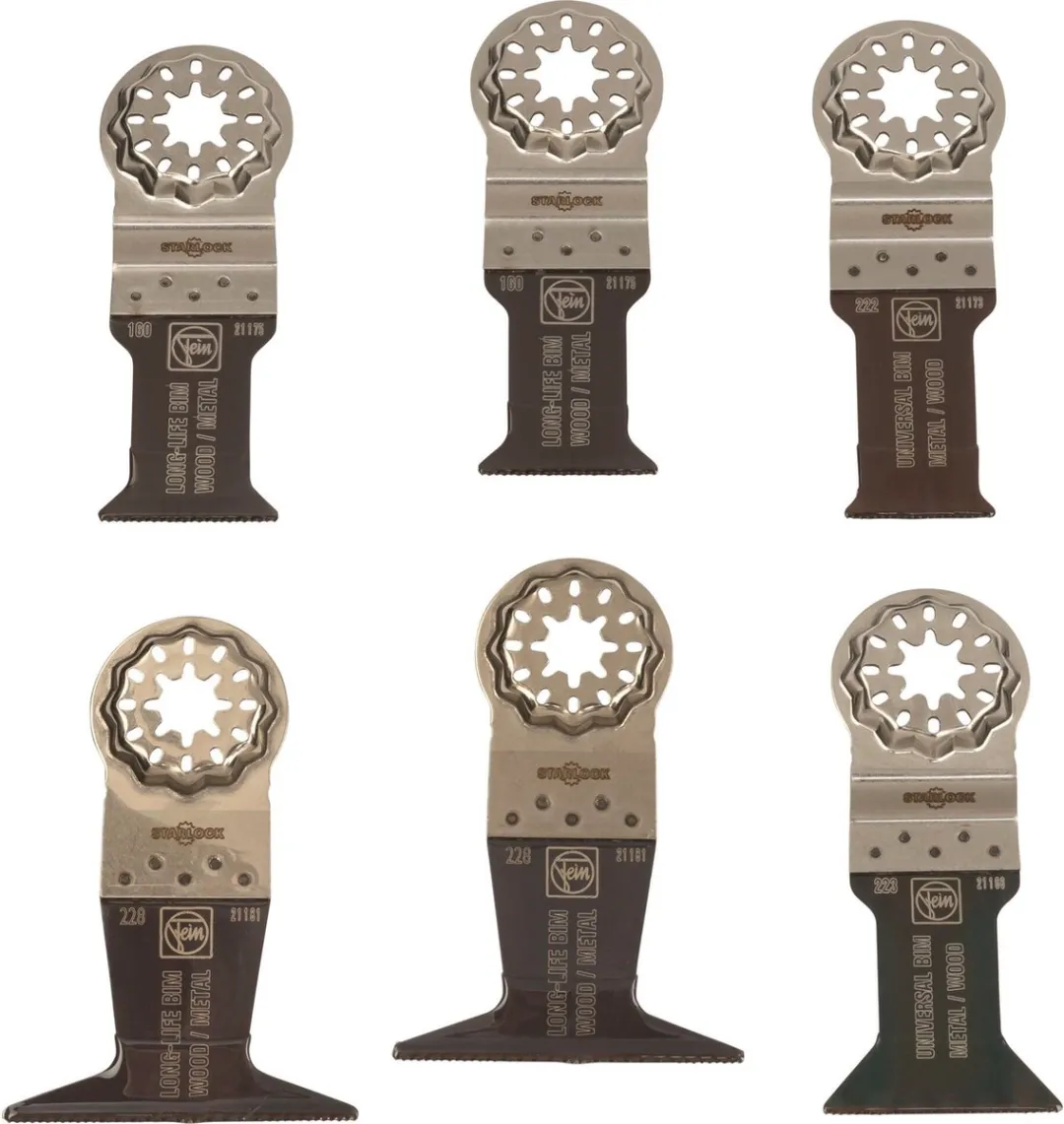 Fein Best of E-Cut Starlock Zaagbladenset 6-delig - 35222967010