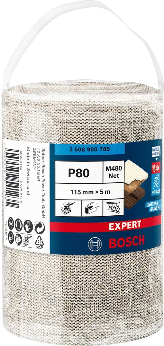 Bosch Professional Expert M480 Schuurrol 115mm G 80