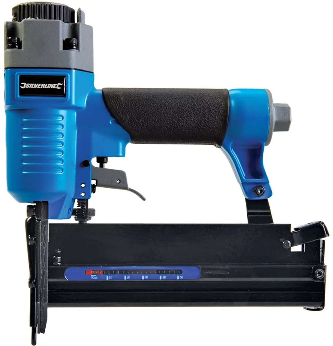 Silverline Pneumatische Niet- en Spijkermachine 633524 - 50mm