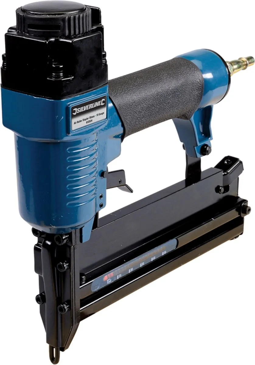Silverline Pneumatische Niet- en Spijkermachine 633524