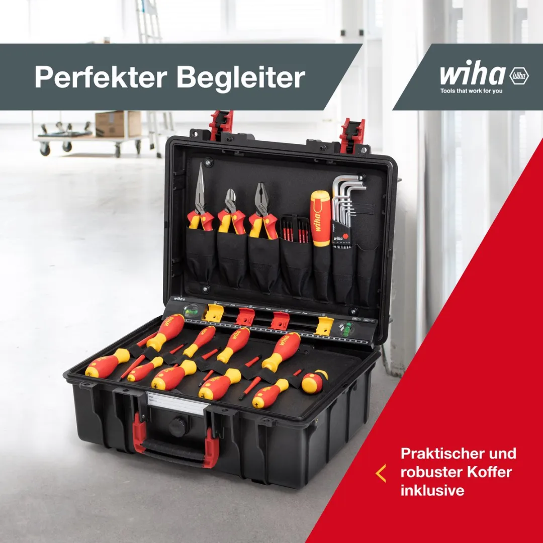 Wiha 45257 Gereedschapsset Basic Set L Electric - 39-delig - afbeelding 6 van 6