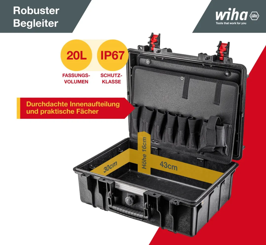 Wiha 45257 Gereedschapsset Basic Set L Electric - 39-delig