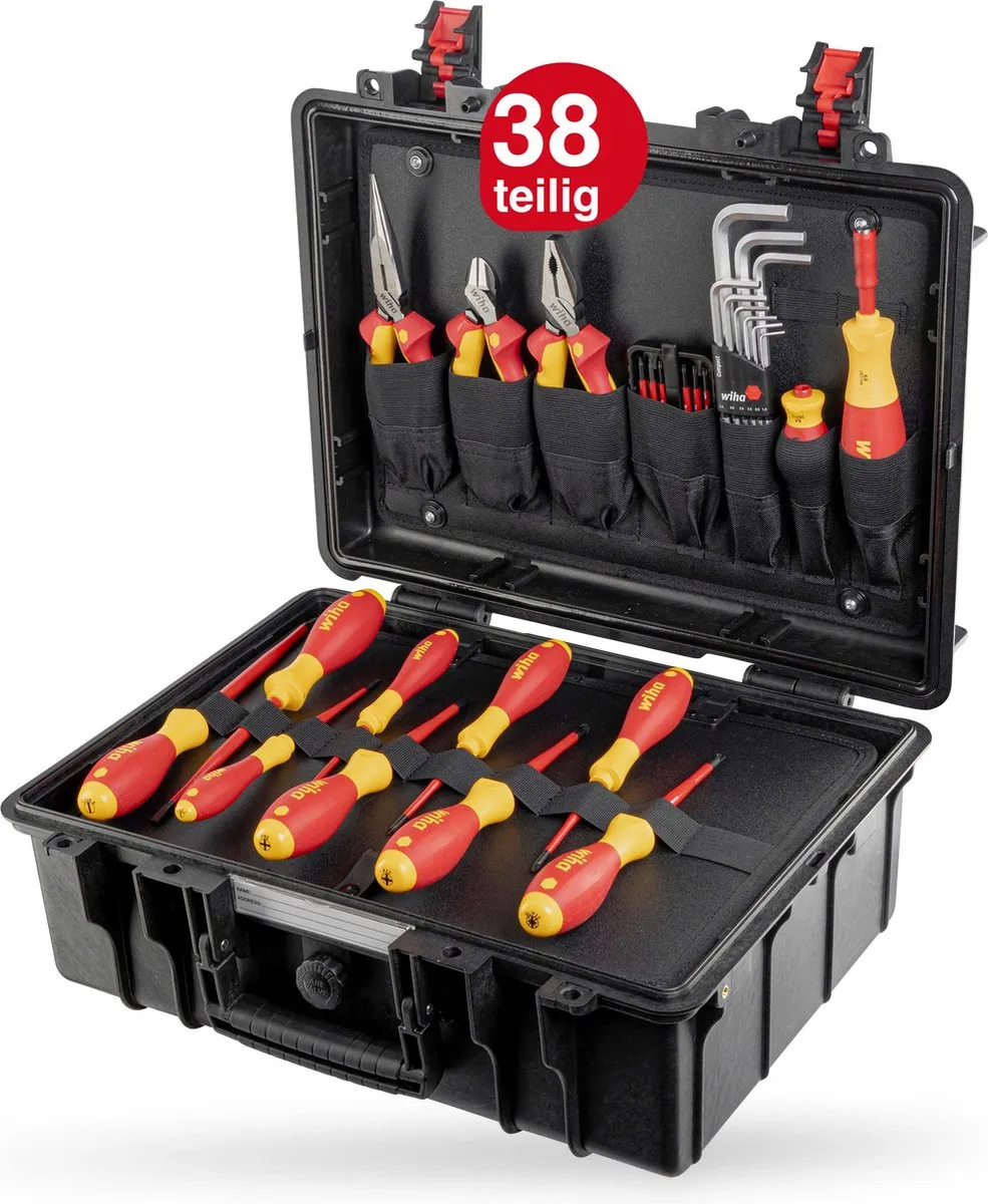 Wiha 45257 Gereedschapsset Basic Set L Electric - 39-delig