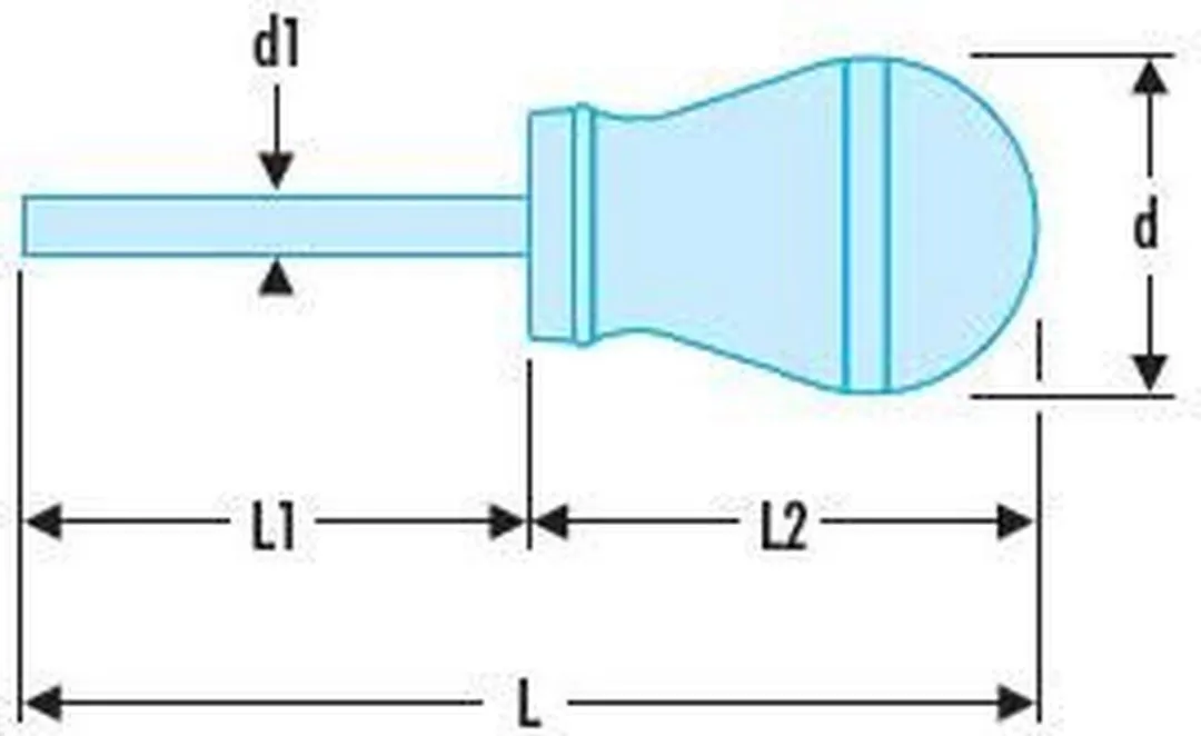 FACOM PROTWIST ATP1X35 Schroevendraaier - PH1 - Geel/Zwart