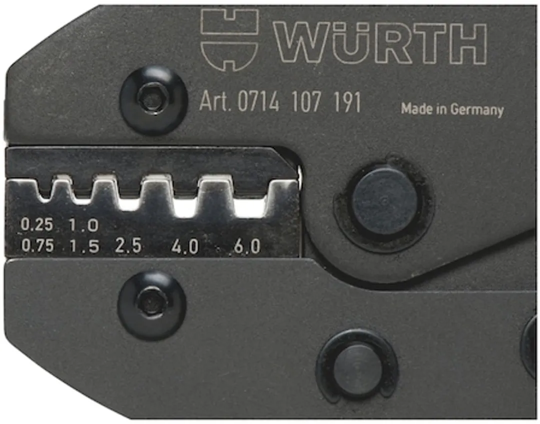 Würth 2C-Krimptang voor adereindhulzen