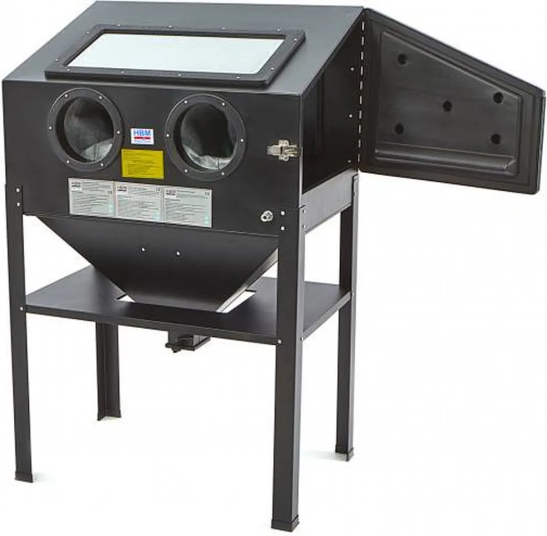 HBM SBC 220 Straalcabine - Zwart
