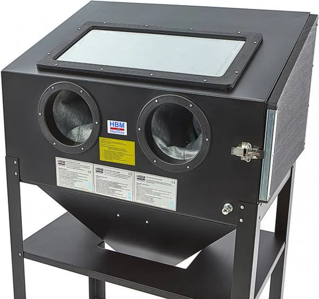 HBM SBC 220 Straalcabine - Zwart - afbeelding 6 van 6