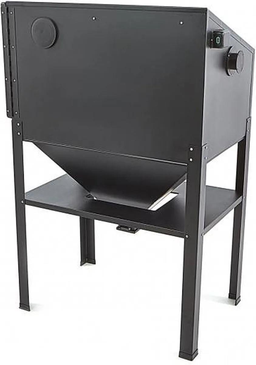 HBM SBC 220 Straalcabine - Zwart