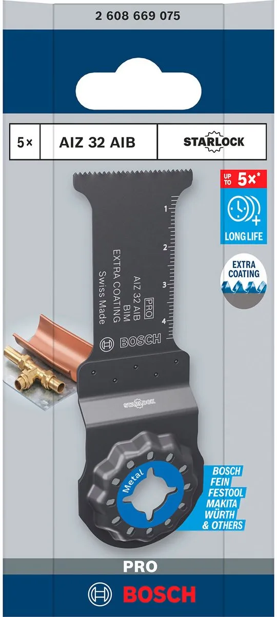 Bosch Professional AIZ 32 AIB Multifunctioneel Zaagblad 5 Stuks