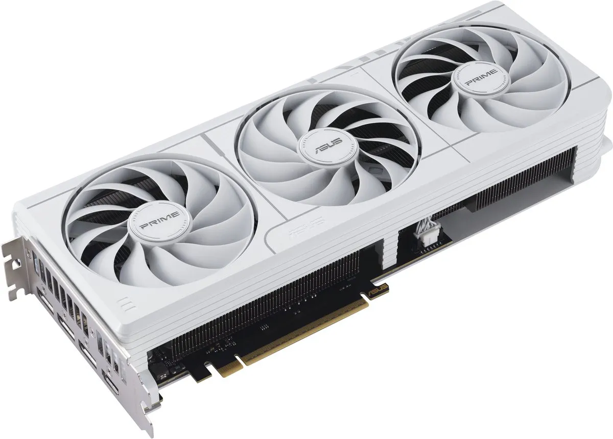 ASUS Prime RTX 5070 White OC Edition 12GB - Wit