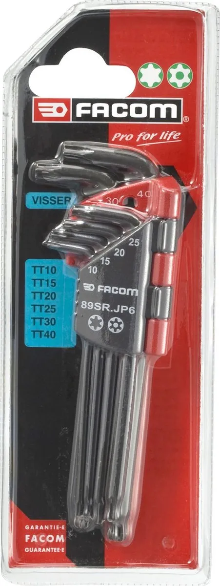 FACOM Inbussleutelset 89SR.JP6PB - 6-delig 10-25mm Metrisch - afbeelding 2 van 2