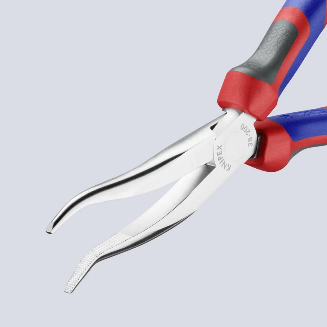 Knipex Mechanicatang Gebogen Halfronde Bek 200mm