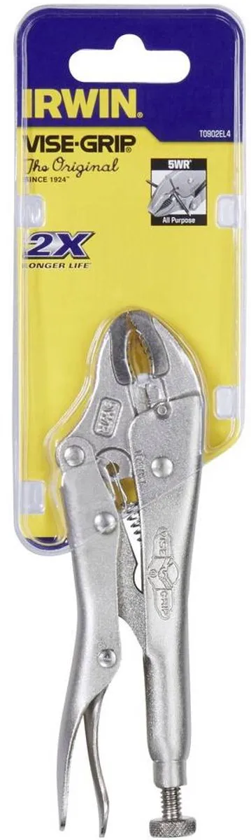Irwin Griptang Gebogen Draadknipper Original T0902EL4 - 125mm