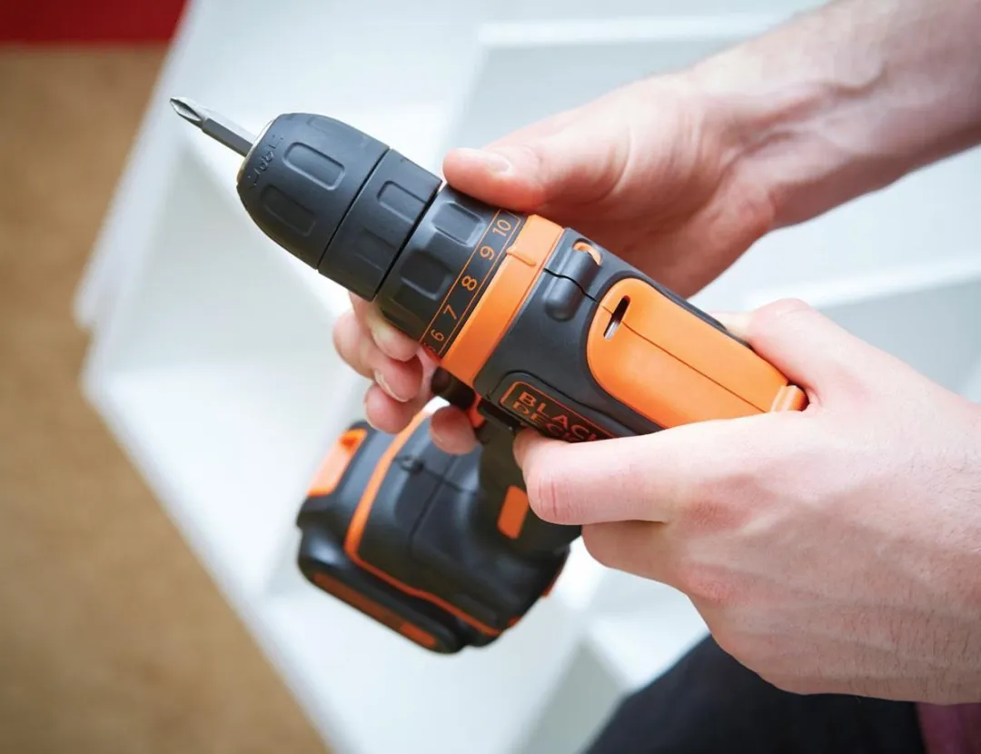BLACK+DECKER BDCDD12-QW Accuboormachine 10,8V - 1,5Ah - 11 Koppelinstellingen