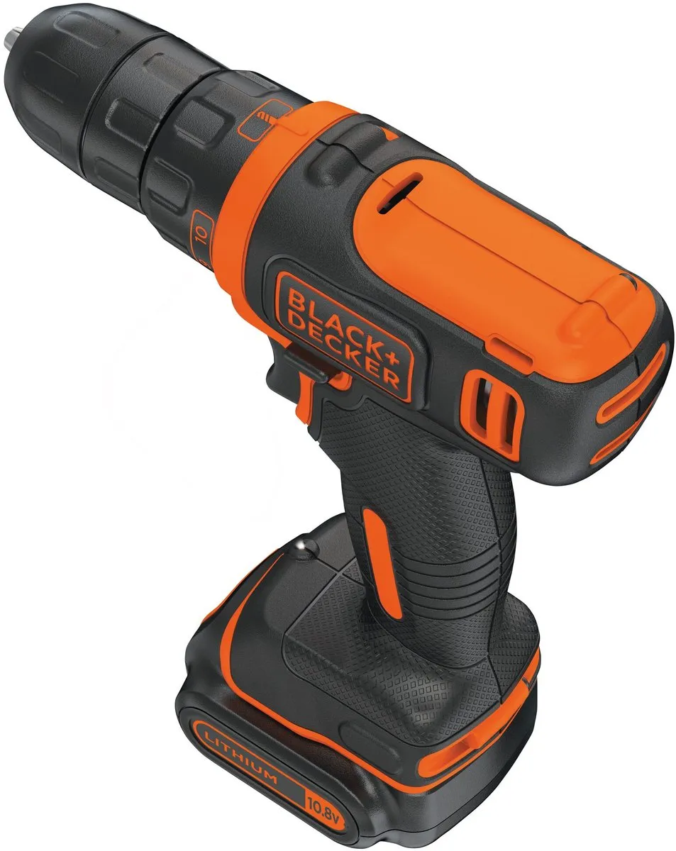 BLACK+DECKER BDCDD12-QW Accuboormachine 10,8V - 1,5Ah - 11 Koppelinstellingen