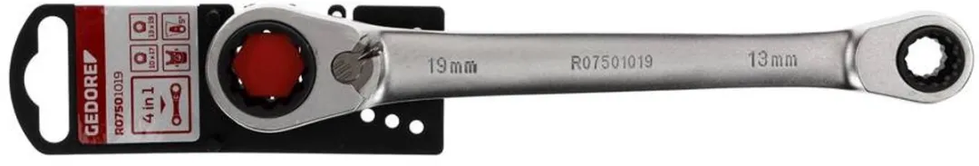 Gedore RED R07501019 Ringratelsleutel 10x13x17x19mm