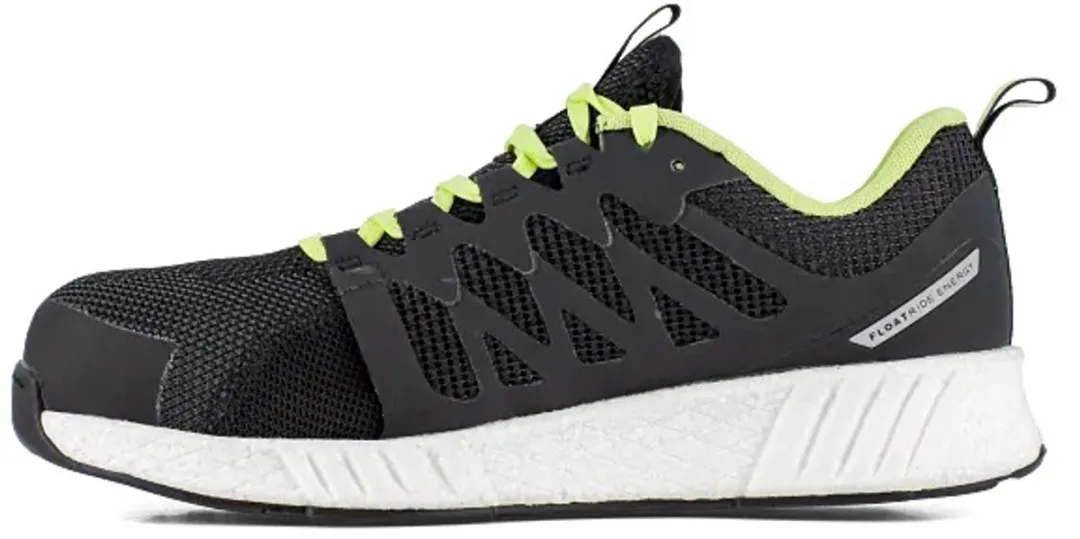 Reebok Fusion Flexweave Work 1073 ESD Werkschoen - Zwart/Geel 47