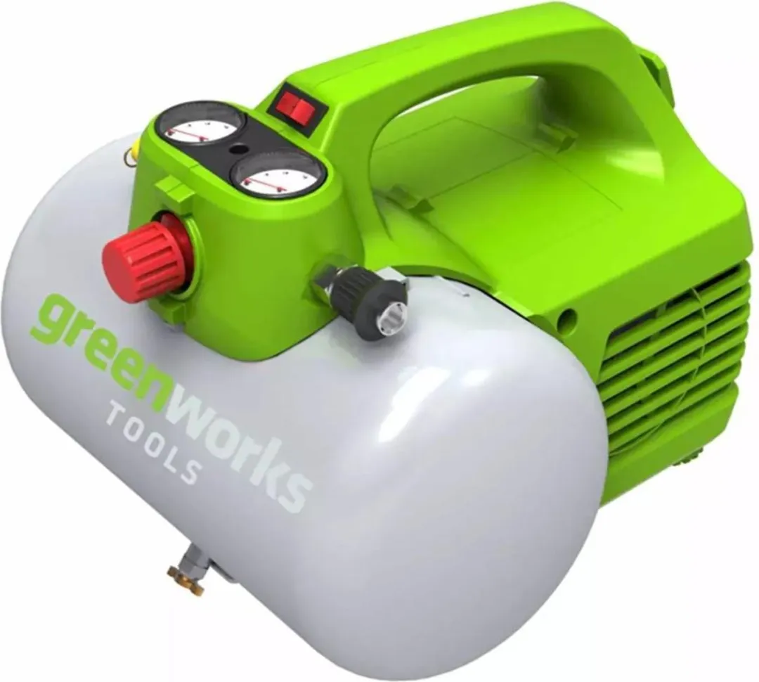 Greenworks GAC6L Luchtcompressor 300W 6L