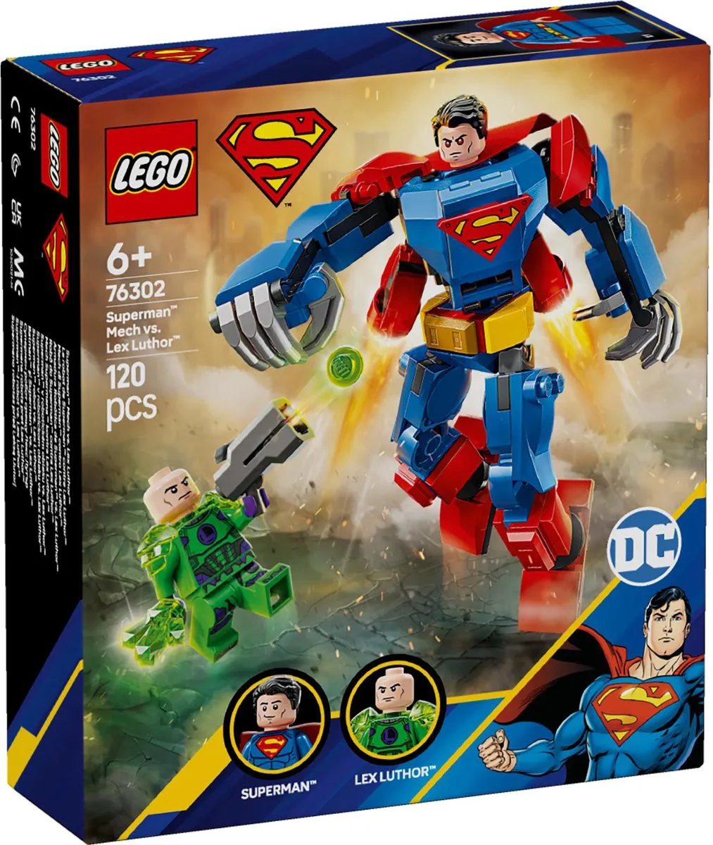 LEGO DC Superman vs. Lex Luthor Mecha 76302