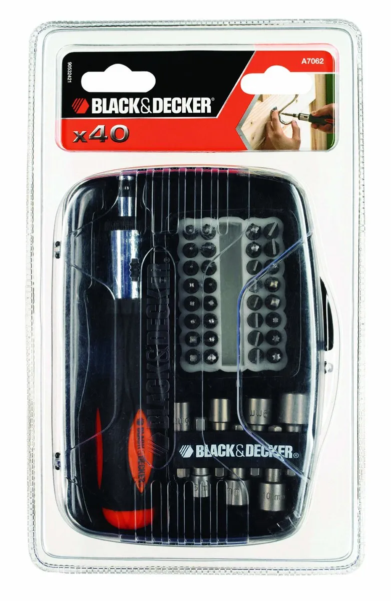 BLACK+DECKER A7062 Schroevendraaierset 40-delig