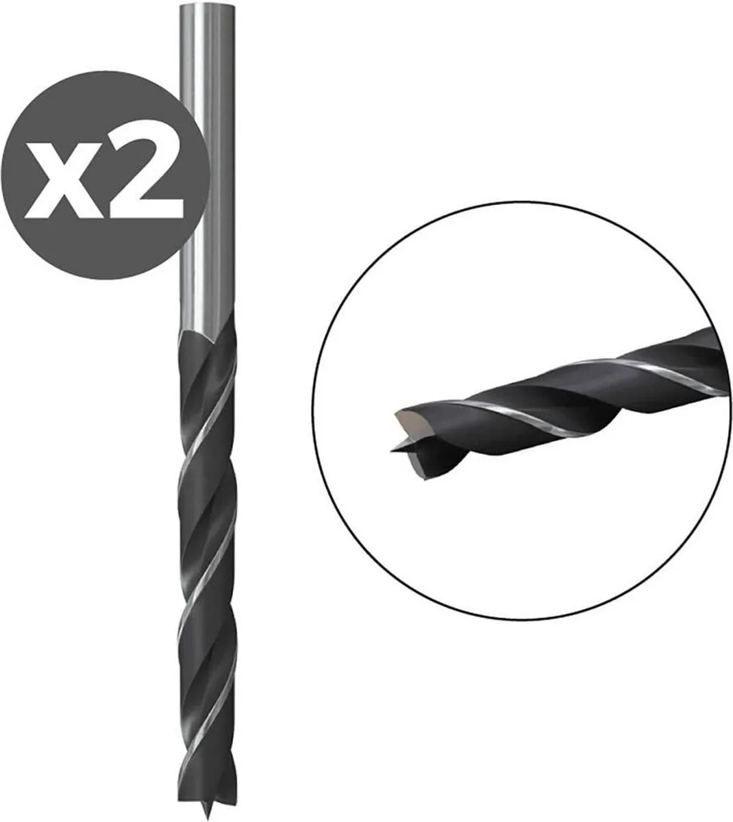 Fischer Borenset 530630 - 2 Stuks