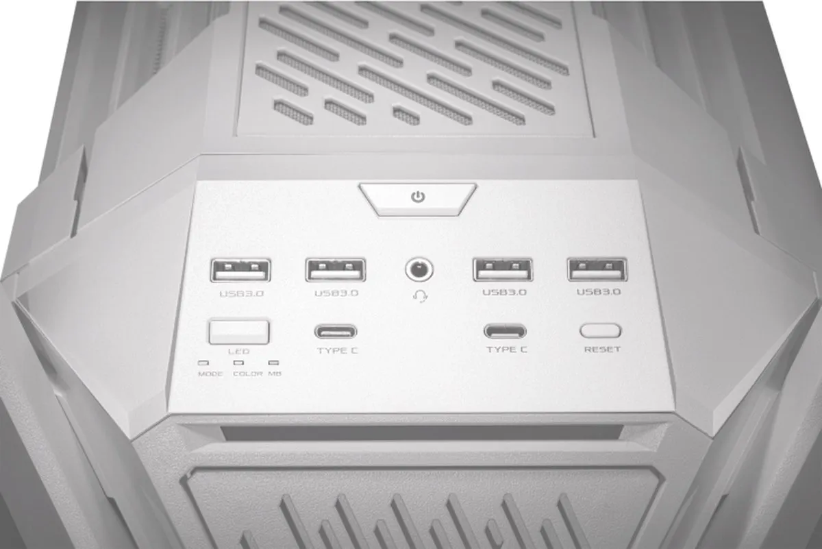 ASUS ROG GR701 Hyperion White PC - 7 Ventilatoren - Wit - afbeelding 6 van 6