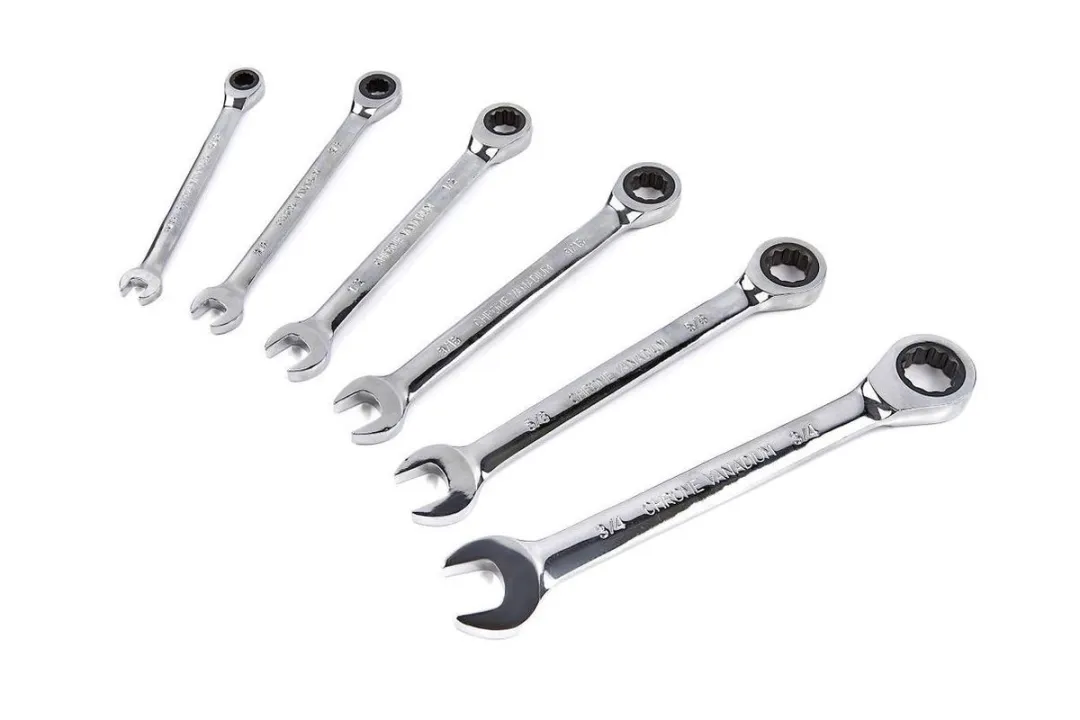HBM Machines Steeksleutelset 6-delig Inch 5/16"-3/4"