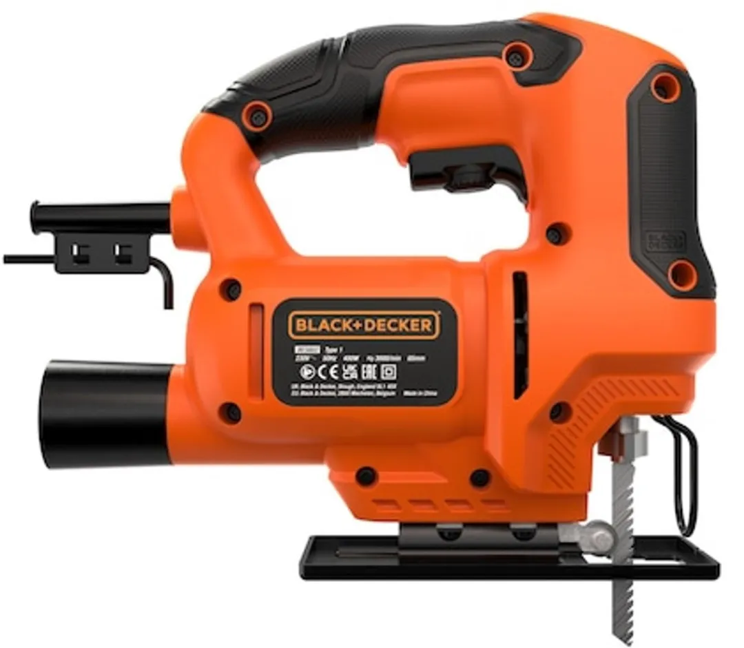 BLACK+DECKER BES603-QS Decoupeerzaag - 400W - 3000 SPM - Oranje