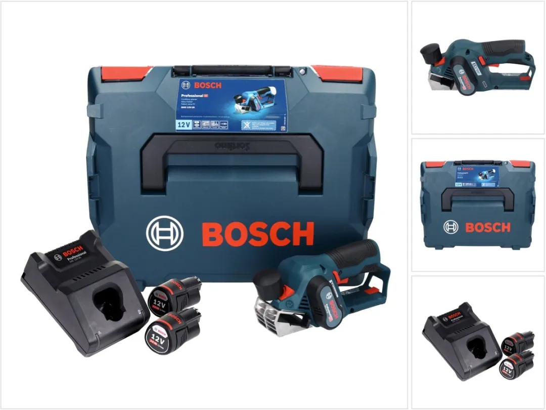 Accu schaafmachine GHO 12V-20 2x 3,0 Ah + lader GAL 1230 CV