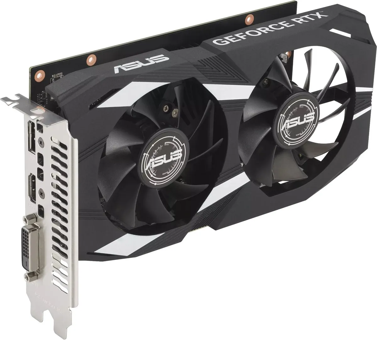 ASUS Dual GeForce RTX 3050 OC Edition Videokaart 6GB - HDMI 2.1/DisplayPort 1.4/DVI-D