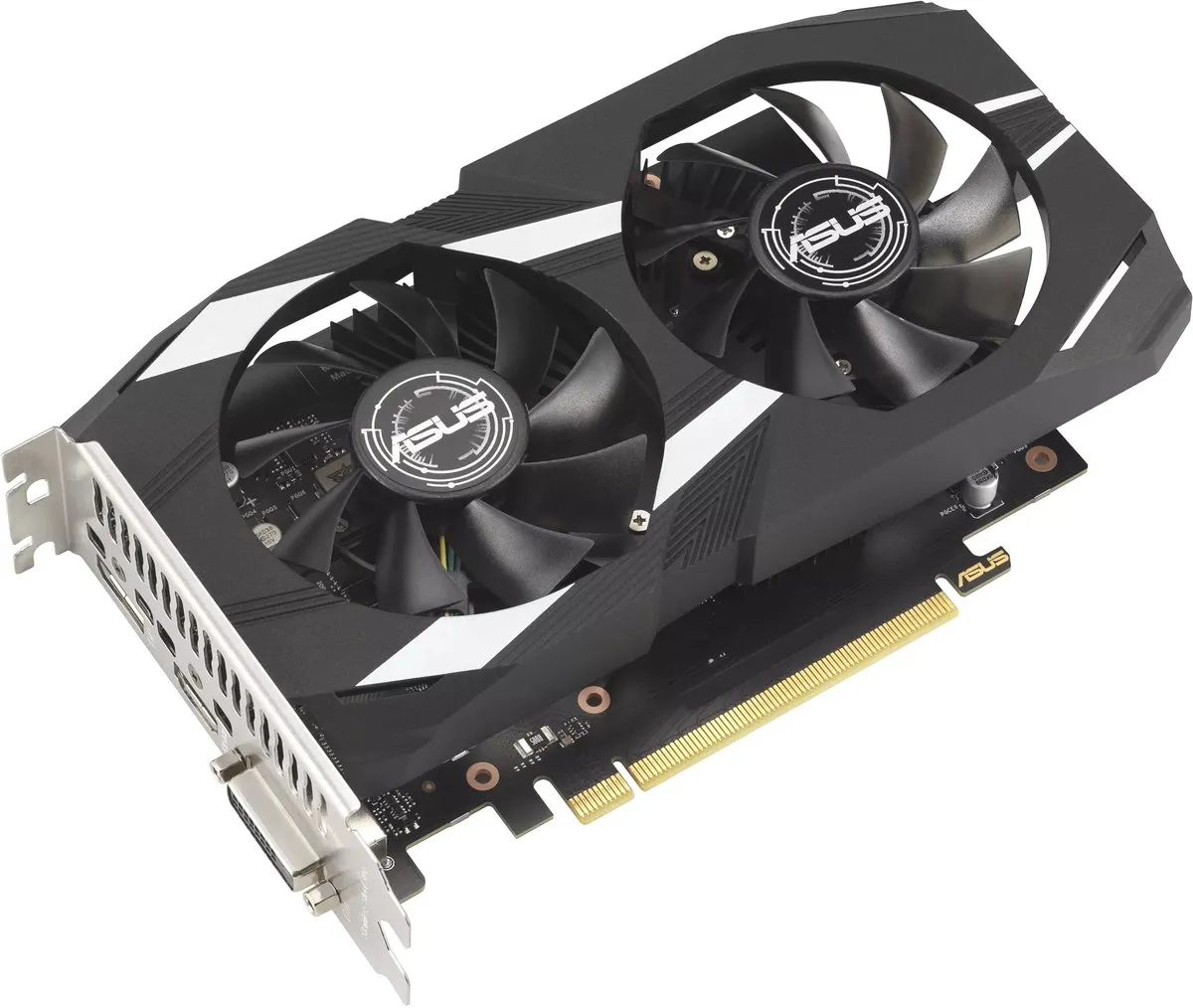 ASUS Dual GeForce RTX 3050 OC Edition Videokaart 6GB - HDMI 2.1/DisplayPort 1.4/DVI-D