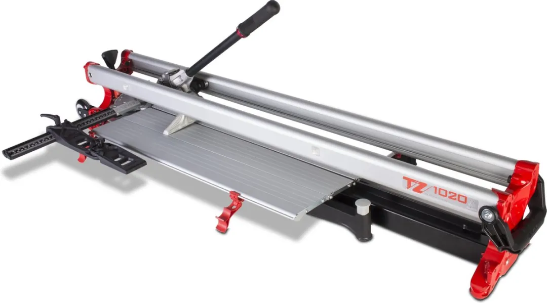 Rubi TZ-1020 Tegelsnijder 102cm - Zilver/Zwart/Rood