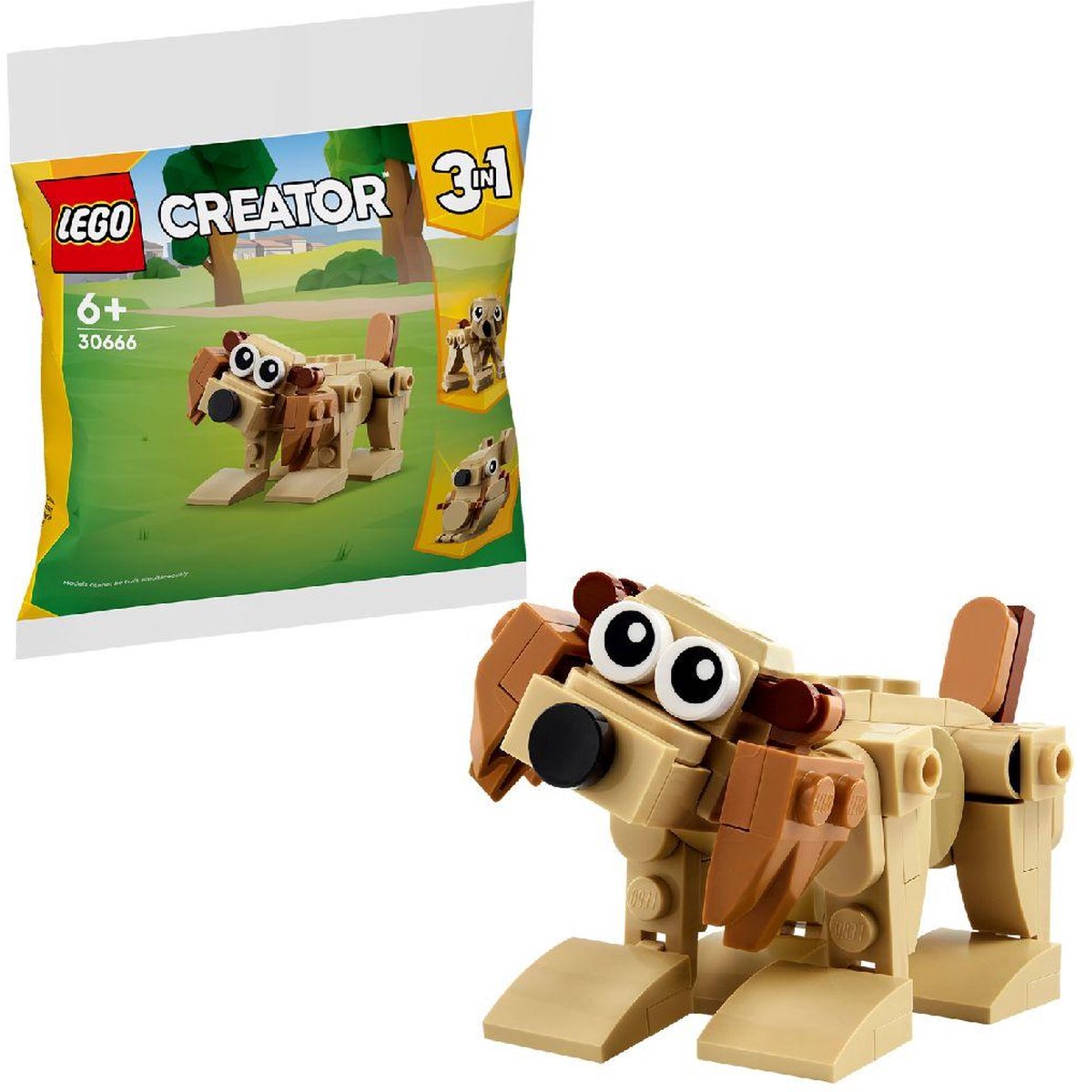 LEGO Creator 30666 - Cadeaudieren (polybag) - LEGO Hond, Beer of Eekhoorn