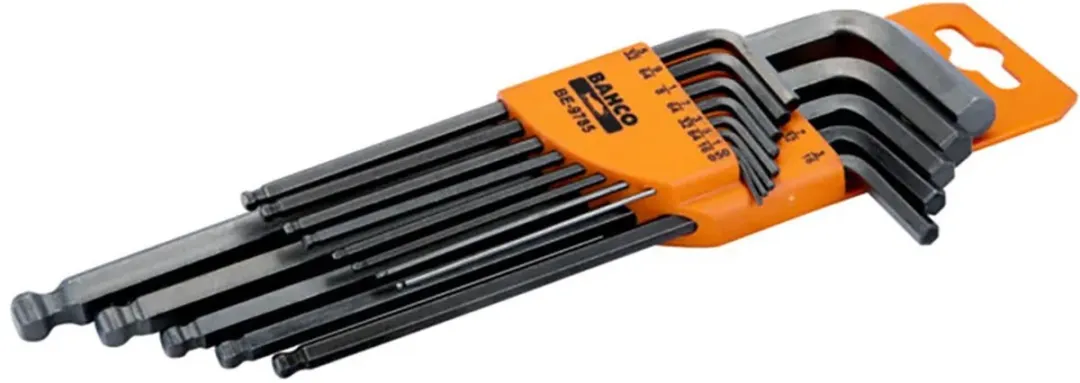 Bahco Inbussleutelset BE-9775-BE-9785 - 15-delig - Oranje
