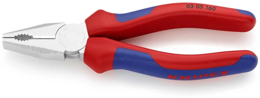 Knipex Kombi-tang 160mm - Verchroomd