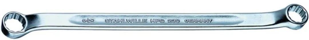 Stahlwille 41612022 Dubbele Ringsleutel 230A
