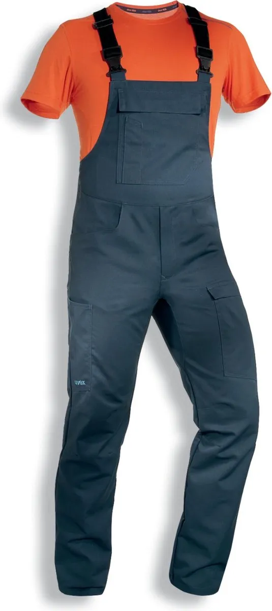 Uvex Suxxeed Blauwe Latzhose 32