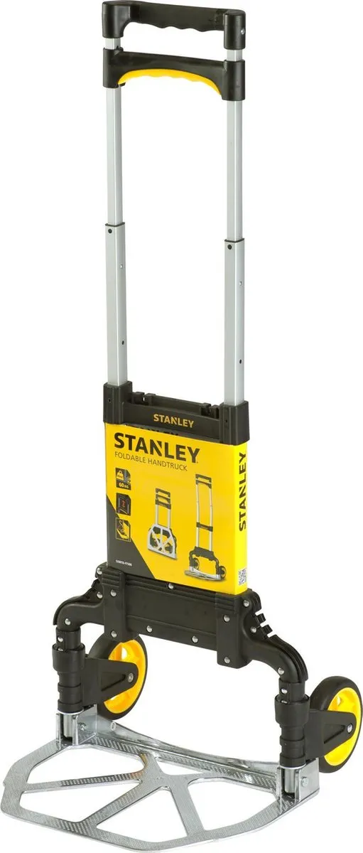 Stanley SXWTD-FT501 Opvouwbare Steekwagen - 60kg - Zwart/Geel - afbeelding 11 van 11