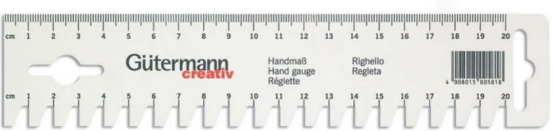 Gutermann Plisee Lat 20cm