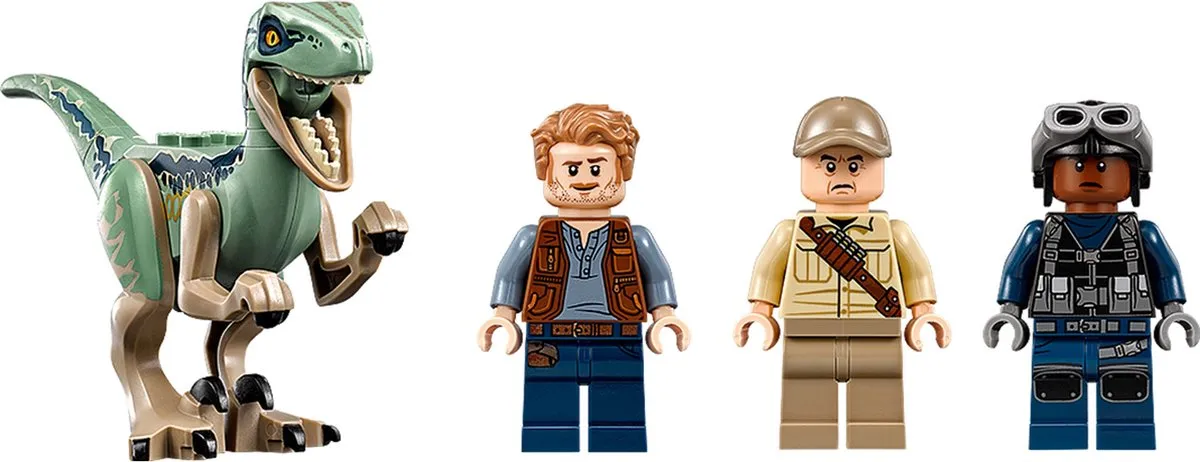 LEGO Jurassic World Helikopterachtervolging van Blue 75928 - 397 Stukken - afbeelding 6 van 6