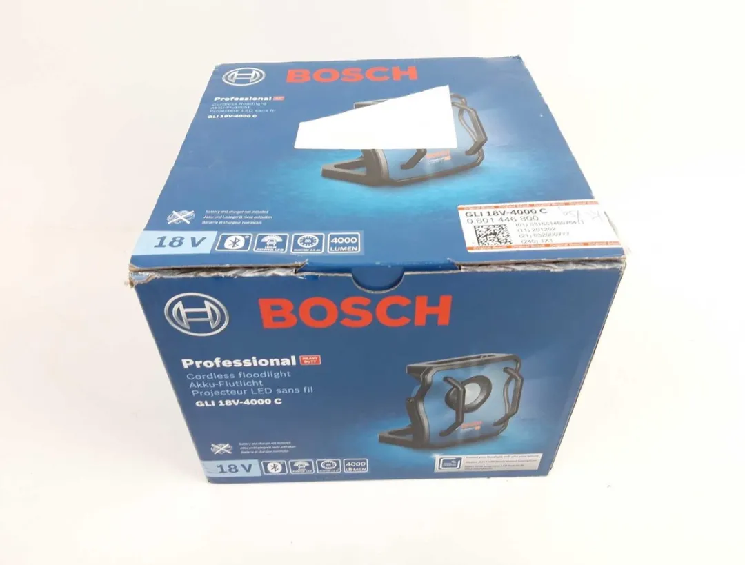 Bosch Professional GLI 18V-4000 C Acculamp - Zwart/Blauw