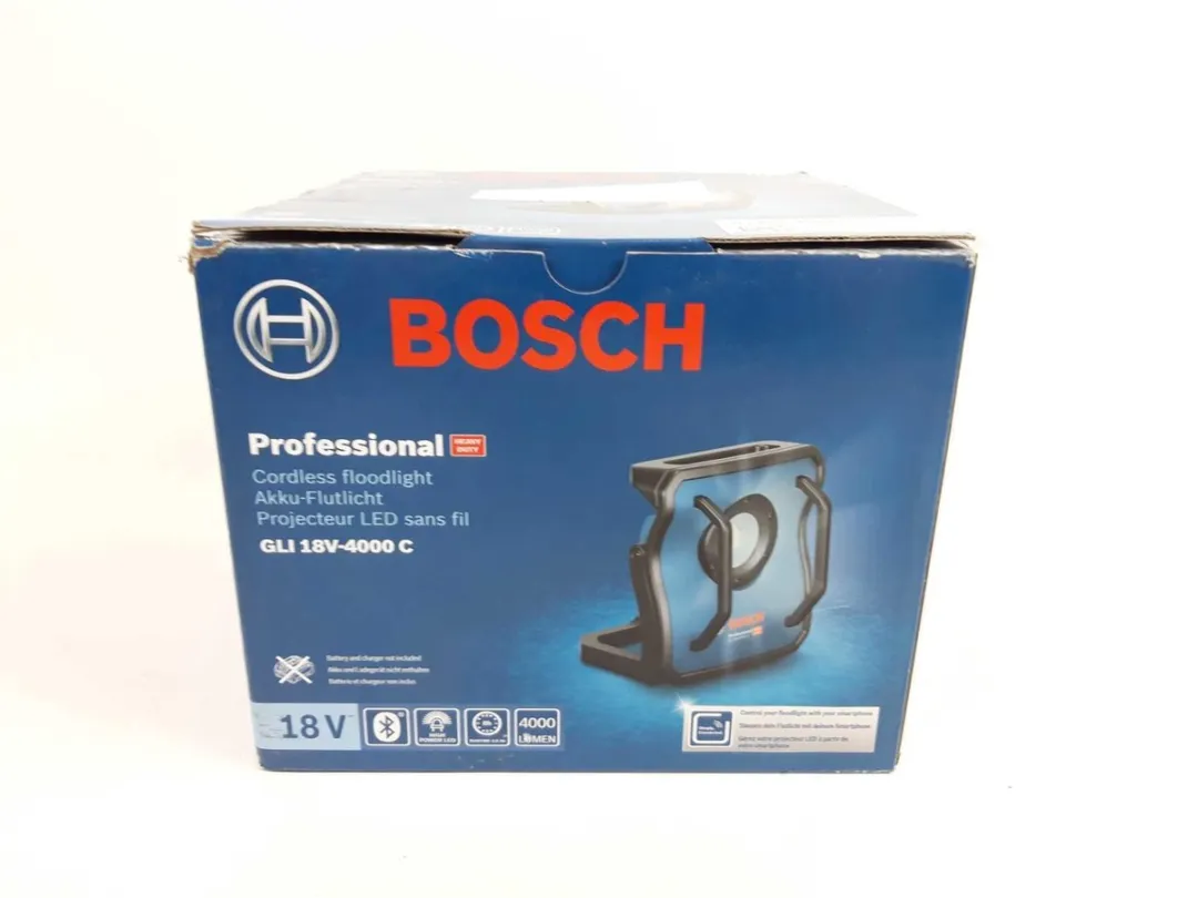 Bosch Professional GLI 18V-4000 C Acculamp - Zwart/Blauw