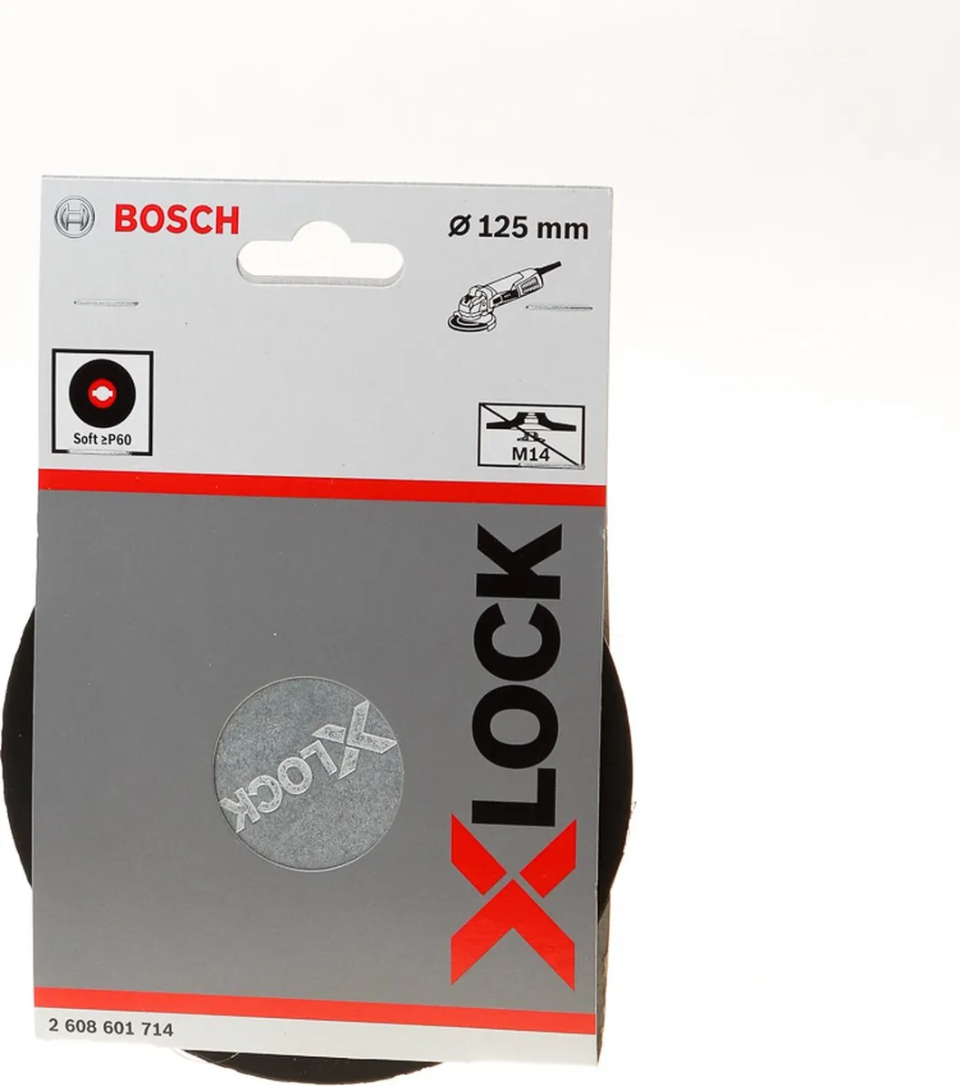 Bosch Professional X-Lock Steunschijf 125mm Soft