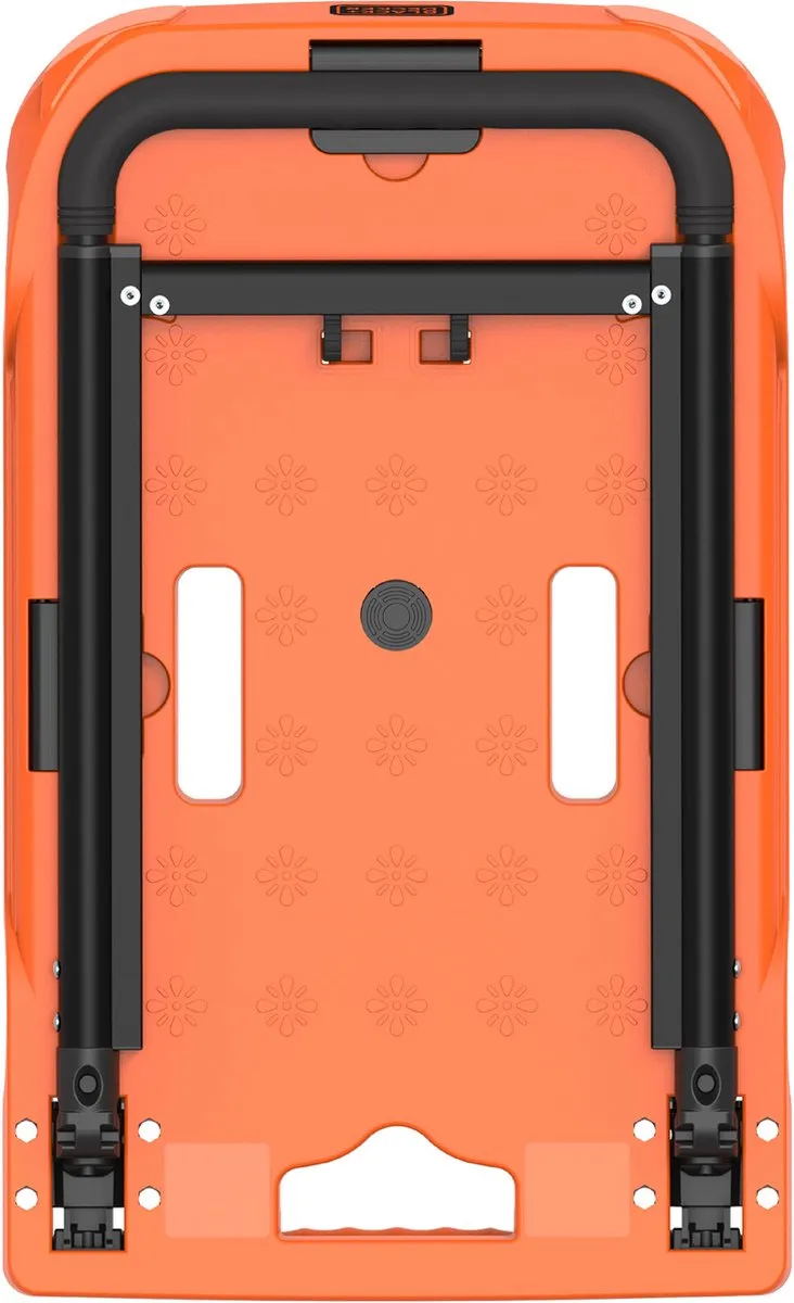 BLACK+DECKER Opvouwbare Transportwagen - 90 kg - Oranje