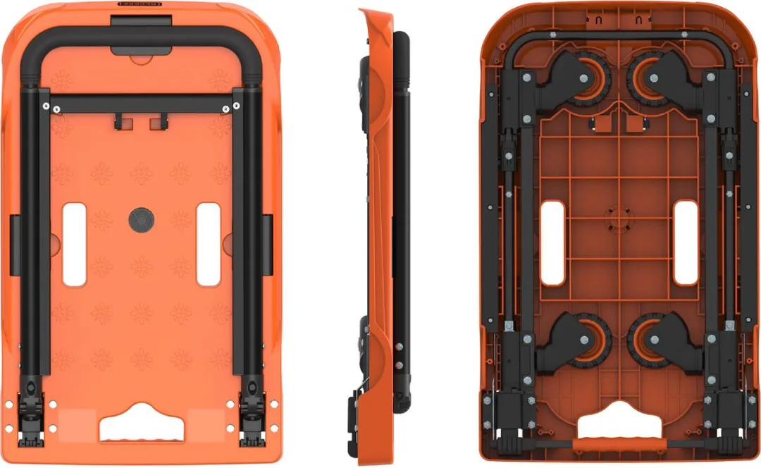 BLACK+DECKER Opvouwbare Transportwagen - 90 kg - Oranje