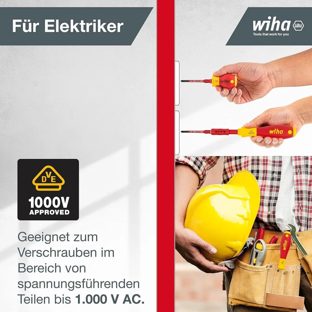 Wiha slimVario 2831T902 Schroevendraaier & Bitset - 10-delig - afbeelding 6 van 6