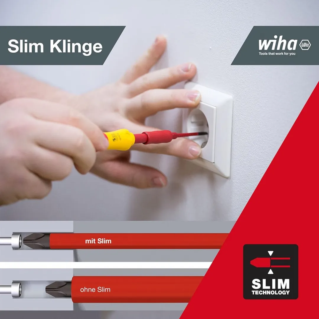 Wiha slimVario 2831T902 Schroevendraaier & Bitset - 10-delig