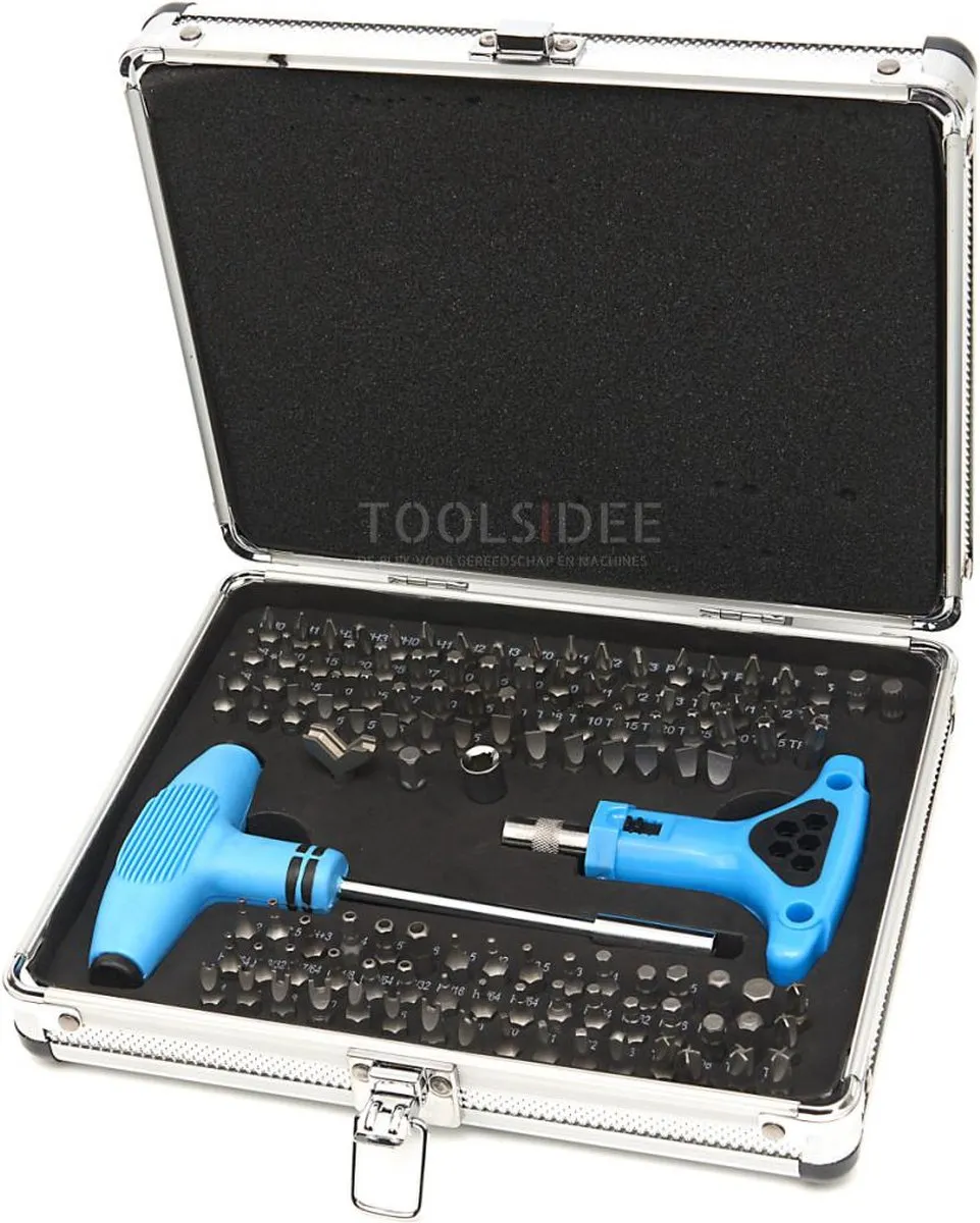 HBM CRV 147-delig T-greep Bitset met T8 Torx