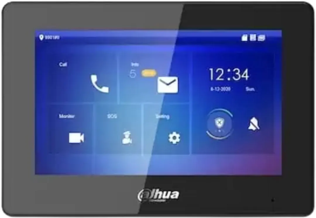 Dahua VTH5422HB IP Video Intercom Binnenmonitor - Zwart