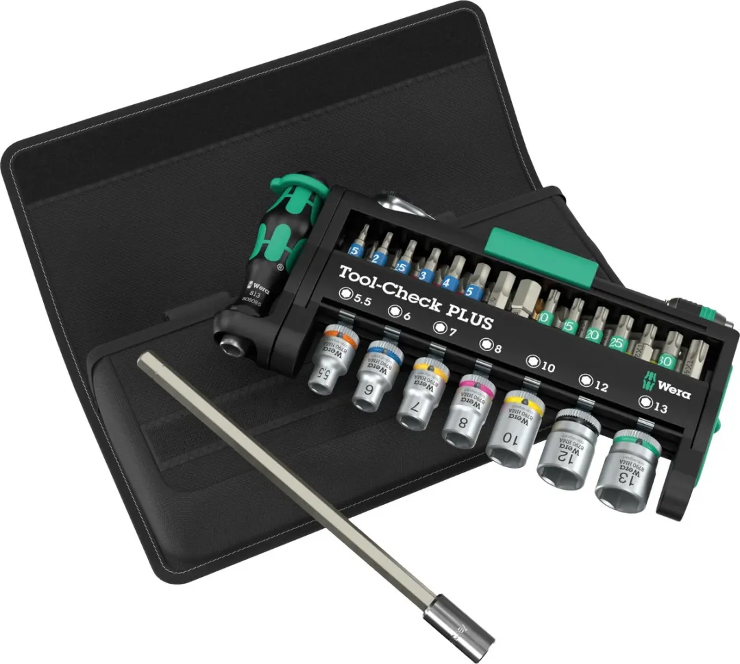 Wera Tool-Check PLUS TR100037 Bit- & Doppenset